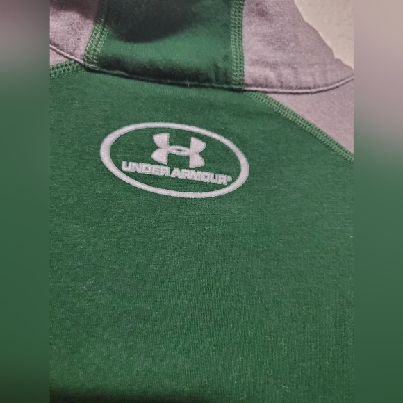 Under Armour & E5 NDSU Bison Yellow Hoodie & Green Sweatshirt Size Medium - Picture 9 of 12